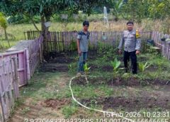 Bhabinkamtibmas Polsek Air Kumbang Ajak Warga Cinta Manis Baru Sukseskan Program P2B