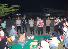 Patroli Malam Sat Samapta Polres Banyuasin Sasar Titik Rawan dan Objek Vital Ciptakan Kamtibmas Kondusif