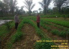 Bhabinkamtibmas Polsek Tungkal Ilir Dorong Warga Dua Desa Sukseskan Program P2B