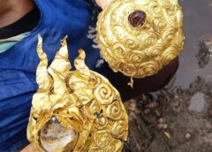 Hebohkan Warga PALI, Buruh Sawit Temukan Benda Menyerupai Mahkota Emas Peninggalan Kuno