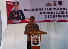Kapolres Banyuasin Kunker ke Tungkal Ilir, Tegaskan Sinergi Tiga Pilar untuk Percepatan Pembangunan dan Stabilitas Daerah