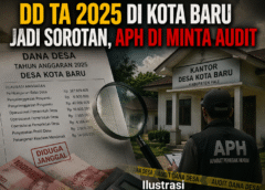 Diduga Janggal, Penggunaan Dana Desa TA 2025 Kota Baru Disorot, Aktivis Minta APH Turun Tangan