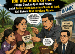 Belum Lama Suami Meninggal, Ibu Dua Anak Diduga Dipaksa Ipar Menjual Kebun untuk Melunasi Utang di Bank, Ahli Hukum Angkat Bicara