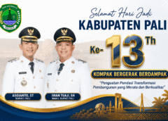 Momen HUT ke-13 Bumi Serepat Serasan, Tokoh Masyarakat PALI Sampaikan Pesan Untuk Masa Depan