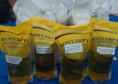 Bulog Salurkan Bantuan Pangan di Karang Mulya, Setiap KPM Dapat 20 Kg Beras dan 4 Liter Minyak