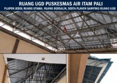 UGD Puskesmas Air Itam Rusak, Diduga Proyek Pokir Paving Block Rp200 Juta Justru Diprioritaskan