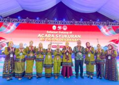 Hadiri HUT ke-46 Dekranas di Makassar, Ketua Dekranasda Muba Tegaskan Siap Dukung Sumsel Jadi Tuan Rumah Nasional