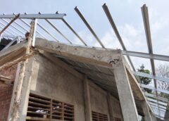 Telan Anggaran Rp1,35 Miliar, Proyek Revitalisasi SMP IT Nurul Ilmi Pengabuan Disorot, Mutu Beton & Material Baja Ringan Dipertanyakan