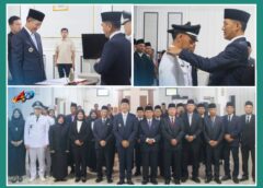 Penyegaran Birokrasi di Pemkab PALI, Ini Pesan Bupati Asgianto kepada 22 Pejabat Yang Baru Dilantik