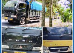 Diduga Truk Pengangkut BBM Ilegal Bebas Melintas di Jalan Raya Betung Abab, APH Diminta Bertindak