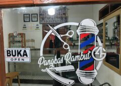 Resmi Dibuka di Karang Mulya, Pangkas Rambut Nur Ikhsan Tawarkan Potongan Modern, Harga Bersahabat dan Lansia Bayar Seikhlasnya