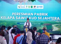 Muba Ukir Tonggak Sejarah, Pabrik Sawit Koperasi Jadi Model Indonesia