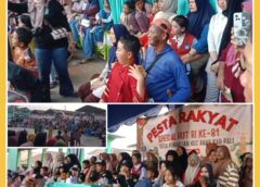 Pesta Rakyat Spesial HUT ke-81 RI di Pengabuan Abab, Berlangsung Meriah