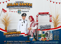 Jangan Lewatkan! Jalan Santai HUT ke-81 RI di Pengabuan Timur Berhadiah Sepeda Listrik, Mesin Cuci, Kulkas dan Hadiah Menarik Lainnya