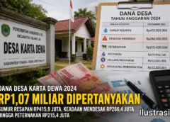 Rp1 Miliar Lebih DD Karta Dewa TA 2024 Dipertanyakan, Kades Bungkam Dikonfirmasi, APH Didesak Audit Menyeluruh