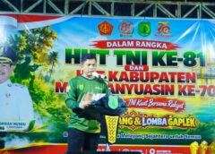 HUT ke-81 TNI dan HUT ke-70 Muba, Senjang-Gaplek Satukan TNI dan Rakyat, Hadiah Jutaan Rupiah Menanti