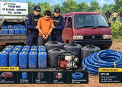 1 dari 4 Terduga Pencuri Minyak Mentah Berhasil Diamankan Tim Pengamanan Pertamina, 3 Lainnya Kabur!