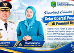 Pemkab PALI Gelar Pasar Murah di Dua Desa, Bantu Ringankan Beban Ekonomi Warga